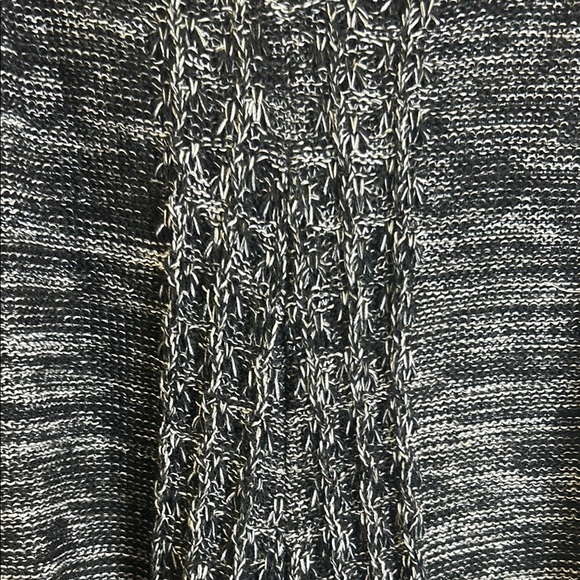 Chico's Black and Gray Knit Cardigan - Picture 3 of 5